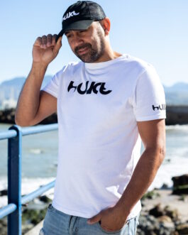 Hukt Mens Cotton Crew Neck T-Shirt – White